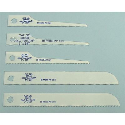SGT90050 image(0) - SG Tool Aid Reciprocating Air Saw Blade Assortment (Pkg of 5)