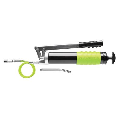LEGL1355FZ image(0) - Legacy Manufacturing Flexzilla Heavy Duty Lever Action Grease Gun with Angled Extension and Flexible Grease Hose