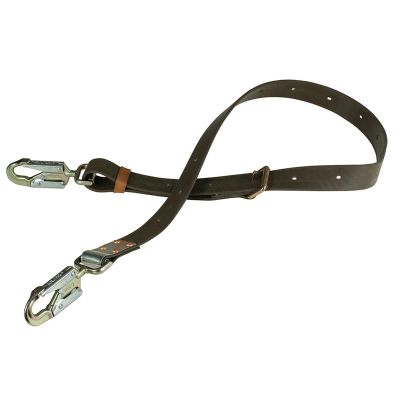 KLEKG52958L image(0) - Klein Tools Positioning Strap, 8-Foot with 6-1/2-Inch Snap Hook