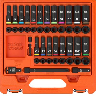 KLE65129 image(0) - Klein Tools 2-in-1 Nut Driver, Hex Head Slide Drive&trade;, 6-Inch