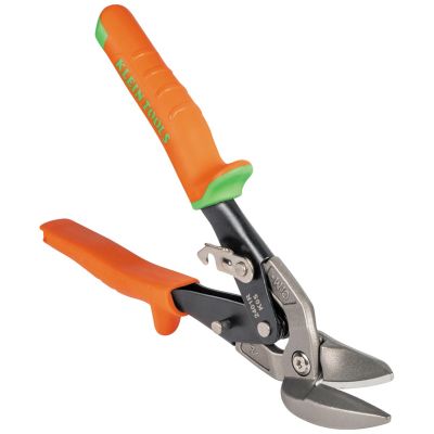 KLE2401R image(0) - Klein Tools Offset Right-Cutting Aviation Snips