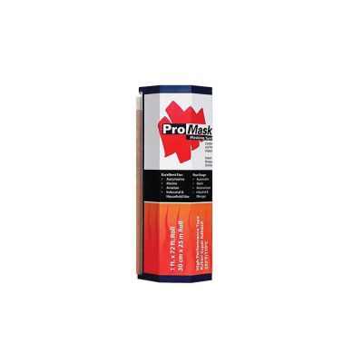 FBS48238 image(0) - Distribution 48238 ProMask Refill Roll with Dispenser, 12 in W x 72 ft L, Crepe Paper