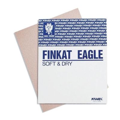 EAG1160320 image(0) - Eagle Abrasives, Inc. KOVAX Finkat 116-0320 Sanding Sheet, 9 in W x 11 in L, 320 Grit, Aluminum Oxide Abrasive, Paper Backing, Dry