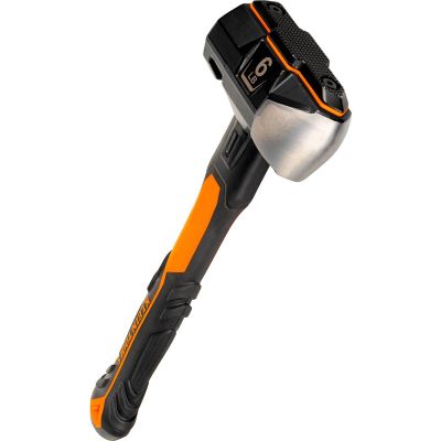 KLEH80606 image(0) - Klein Tools Fiberglass Handle Wedge Sledge Hammer, 6-Pound