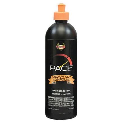 PES133216 image(0) - Presta PACE 133216 Medium Cut Compound, 16 oz Bottle, Light Orange