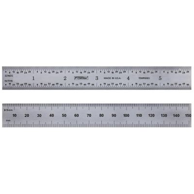 FOW52-361-024 image(1) - Fowler STEEL RULER