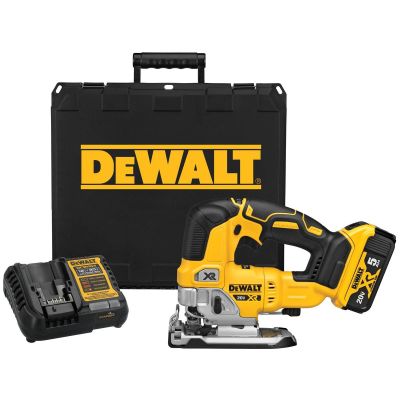 DWTDCS334P1 image(0) - DeWalt 20V MAX* XR Cordless Jig Saw Kit