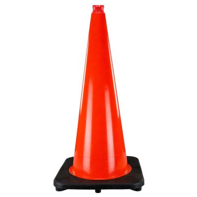 SAS7501-28 image(0) - SAS Safety 28" InVue Hi-Viz Safety Cone Orange with Reflective and Non-Reflective Collar