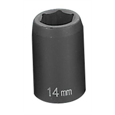 GRE2014M image(1) - Grey Pneumatic 1/2" Drive x 14mm Standard Socket