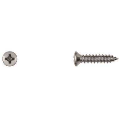 DCO6403MT image(0) - Disco Automotive Hardware 8 x 1 1/4" #6 Head Phillips Oval Head