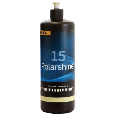 MRKPC151L image(0) - Mirka Abrasives Polarshine PC15-1L Polishing Compound, 1 L Bottle, Beige, Liquid