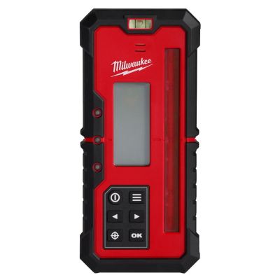 MLW3714 image(0) - Milwaukee Tool Red Exterior Dual Slope Rotary Laser Receiver
