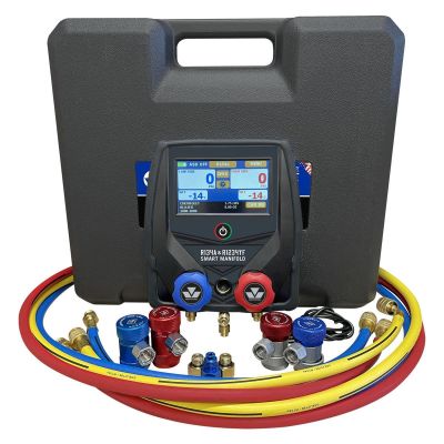 MSC99935 image(0) - Mastercool R134a & R1234yf Smart Manifold Gauge Set