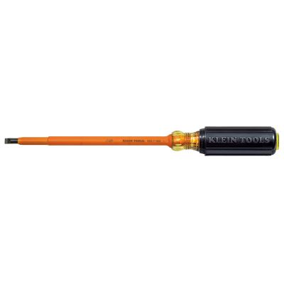 KLE6054B image(0) - Klein Tools Wire Bending Cabinet Tip Screwdriver 4-Inch
