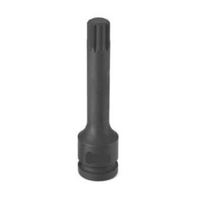 GRE21164S image(0) - Grey Pneumatic 1/2" Drive x M16 Triple Square Driver 4" Length