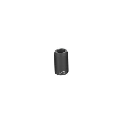GRE2016R image(0) - Grey Pneumatic 1/2" Drive x 1/2" Standard Socket