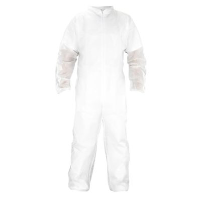 SAS6843 image(0) - SAS Safety Polypropylene Disposable Crew Coverall - Large