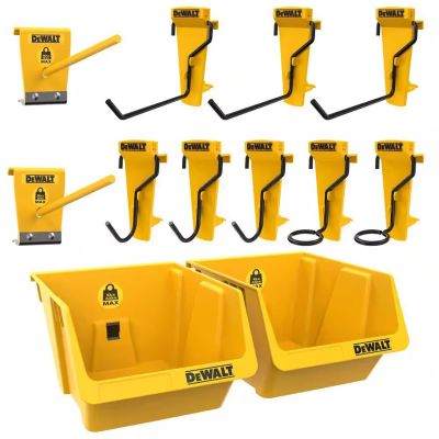 DWTDWST086502 image(0) - DeWalt TOUGHSYSTEM 2.0 DXL Workshop Storage Accessory Kit - 12-Piece