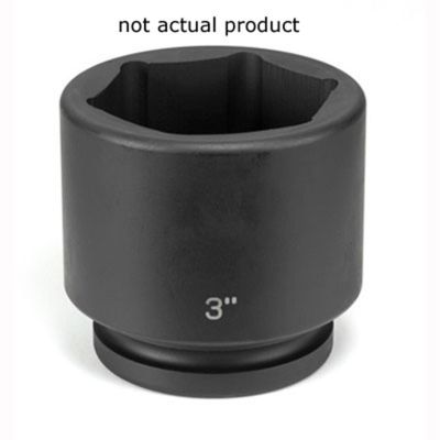 GRE4090R image(0) - Grey Pneumatic 1" Drive x 2-13/16" Standard Socket