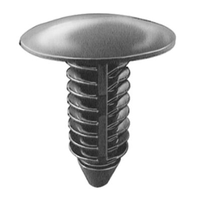 AVC15414 image(0) - AUVECO 15414 Type 1 Fender and Bumper Shield/ Panel Retainer, 11/16 in Dia Bottom Head, Nylon, Black