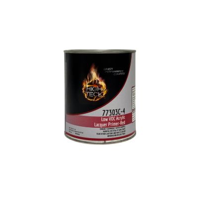 HIT77303C-4 image(0) - High Teck Products 77303C-4 Low VOC High Solids Acrylic Lacquer Primer-Red-QT