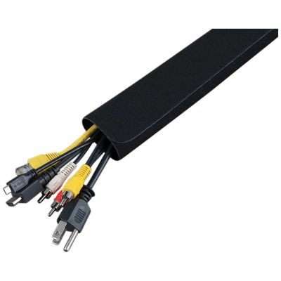 KLE450400 image(0) - Klein Tools Self-Adhesive Cable Mounting Clips, 1 Slot (10-Pack)