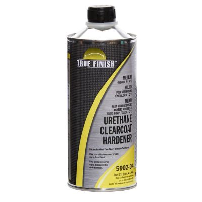 TRP5902-04 image(0) - Transtar Autobody Products 5902-04 - True Finish Medium Hardener - 1 qt Can - Clear - Liquid - Use With: Urethane Clearcoat