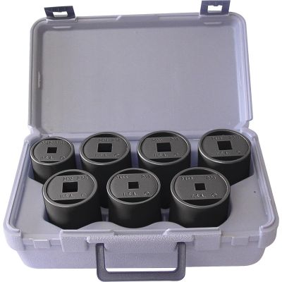 KAS41670 image(0) - Lang Tools (Kastar) 41670 - 7-Piece Axle Nut Socket Kit