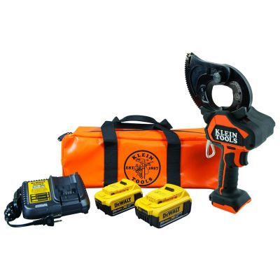 KLEBAT20GD14H image(0) - Klein Tools Battery-Operated EHS Closed-Jaw Cutter, 4 Ah
