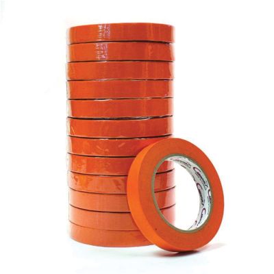 CRW134822 image(0) - CARWORK Carworx 134.822 CW-900 Professional Masking Tape, 55 m x 36 mm, 1-1/2 in THK, Orange, CW-900