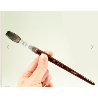 MAB179L-1 image(0) - Mack Brushes 179L-1 179L Series Kazan Squirrel Hair Lettering Pencil Quill, #1 Brush, 3/4 in L, Brown