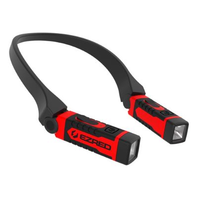 EZRNK15 image(1) - E-Z Red ANYWEAR Rechargeable 300 Lumen Dimmable Neck Light - Red