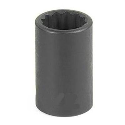 GRE1119M image(0) - Grey Pneumatic 3/8" Drive x 19mm 12 Point Standard Socket