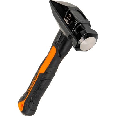 KLEH80602 image(0) - Klein Tools Fiberglass Handle Blacksmith Specialty Hammer, 2-1/2-Pound