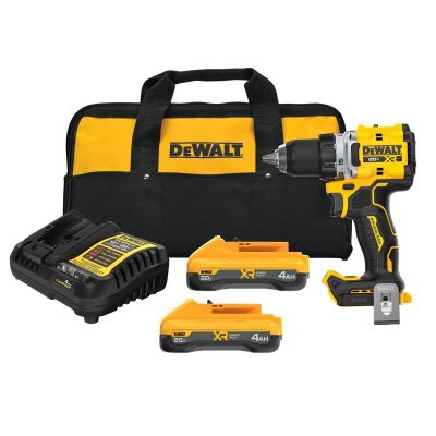 DWTDCD801QQ2 image(0) - DEWALT 20V MAX* XR Brushless Cordless 1/2-in. Drill/Driver Kit