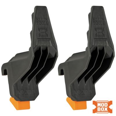 KLE54816MB image(0) - Klein Tools MODbox Multi-Hook Rail Attachment, 2-Pack