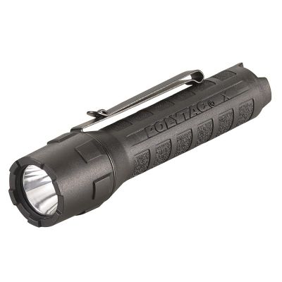 STL88600 image(0) - Streamlight PolyTac X - Includes (2) CR123A Lithium Batteries - Clam - Black