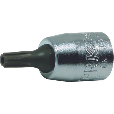 KKN2025.28-27IP image(0) - Ko-ken USA 2025.28-27IP 1/4 Sq. Dr. TORXplus&Acirc;&reg; 27IP Bit Socket - Length 28mm