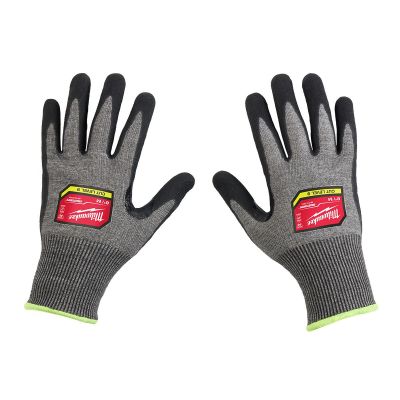 MLW48-73-7032 image(1) - Milwaukee Tool Cut Level 9 High-Dexterity Coated Nitrile Dipped Gloves - L