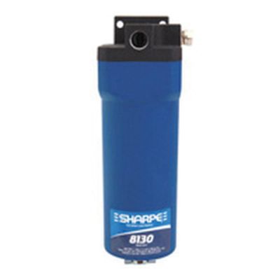 SHC8130 image(0) - Sharpe Mfg. Co. 8130 Air Filter, 1/2 in NPT Inlet x 3/8 in NPT and 1/4 in NPT Plugged Port, 75 cfm, 5 um