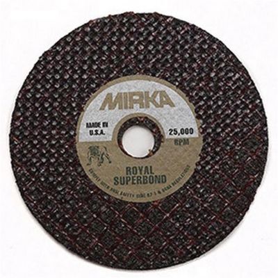 MRKMS0110 image(0) - Mirka Abrasives Royal MS-0110 Cut-Off Wheel, 3 in Dia, 1/32 in THK Wheel, 3/8 in Center Hole, 24000 rpm