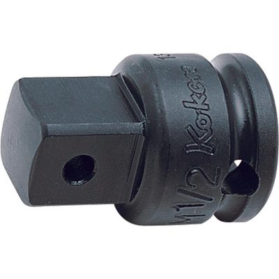KKN13344A-P image(0) - Ko-ken USA 13344A-P 3/8 Sq. Dr. Adaptor 1/2 Square Length 32.5mm Pin type