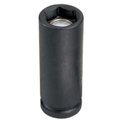 GRE2011MDG image(0) - Grey Pneumatic 1/2" Drive x 11mm Magnetic Deep Socket
