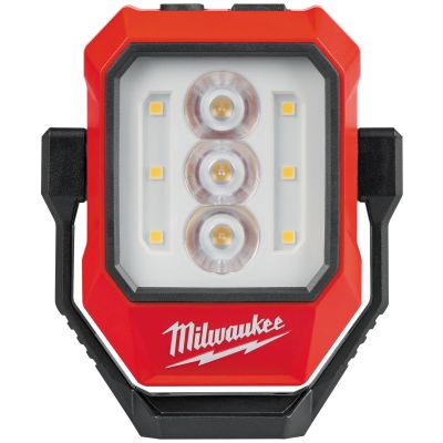MLW2015R image(0) - Milwaukee Tool Rechargeable Pivoting Task Light With Spot Mode
