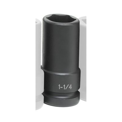 GRE4040DT image(1) - Grey Pneumatic 1" Drive x 1-1/4" Extra-Deep Thin-Wall Socket