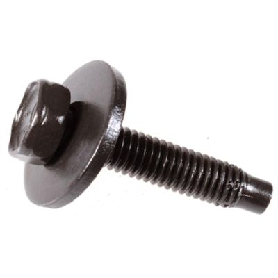 AVC15818 image(0) - AUVECO 15818 Hex Head Sems Dog Point Body Bolt, M6 - 1 Screw x 30 mm L x 10 mm Across Flats, Phosphate