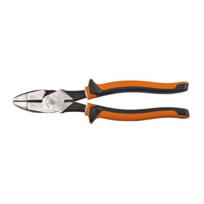 KLE2139NEEINS image(0) - Klein Tools Insulated Pliers, Slim Handle Side Cutters, 9-Inch