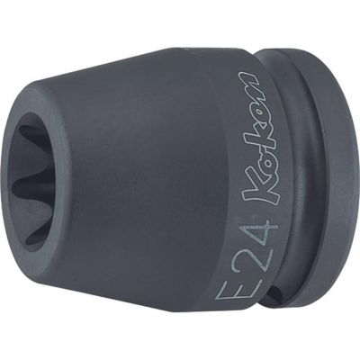 KKN16425-E30 image(0) - Ko-ken USA 16425-E30 3/4 Sq. Dr. Impact TORX E30 Socket - Length 60mm