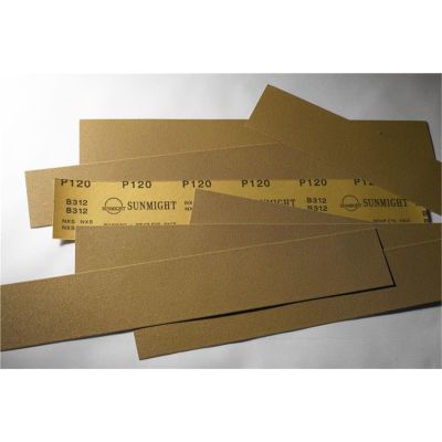 SUA05210 image(0) - Sunmight USA Corporation Gold 05210 Open Coated File Sheet, 2-3/4 in W x 16-1/2 in L, P180 Grit, PSA Attachment