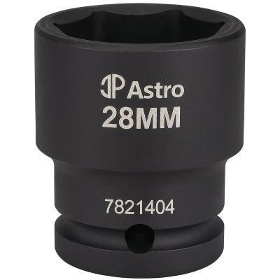 AST7821404 image(0) - Astro Pneumatic 28mm 1/2 Inch Drive Low Profile Nano Impact Socket